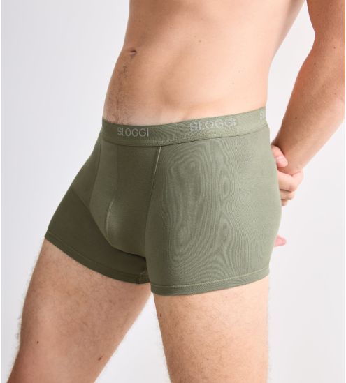Slip Sloggi Men Basic Short Moss Green Old