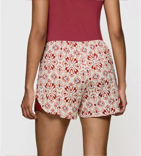 Short de nuit Aura Spotlight Blue Combination