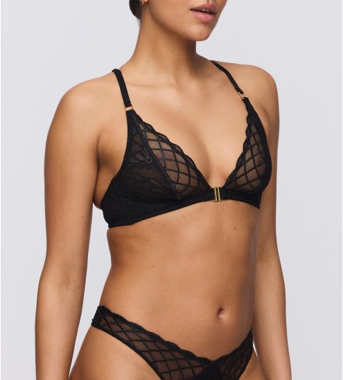 Soutien gorge sans armatures Aven Noir