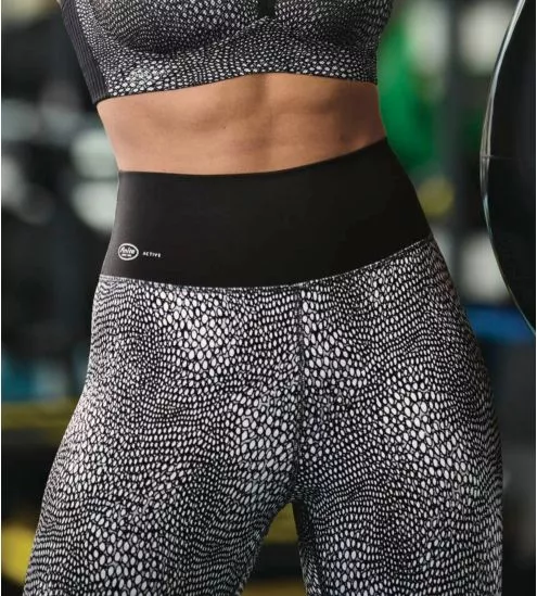 Legging de sport massant Bubble Grey