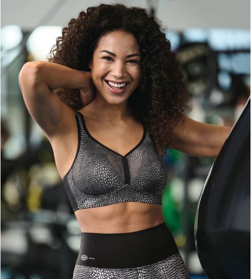 Soutien gorge de sport Air Control Bubble Grey