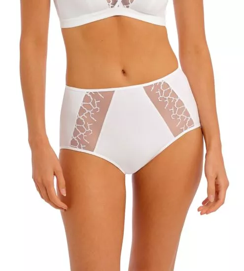 Culotte haute Lisse Blanc
