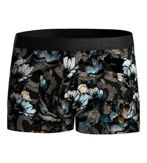 Boxer en Lyocell imprimé Grey/Blue