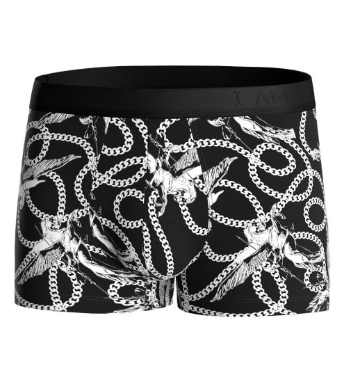 Boxer en Lyocell imprimé Black/White