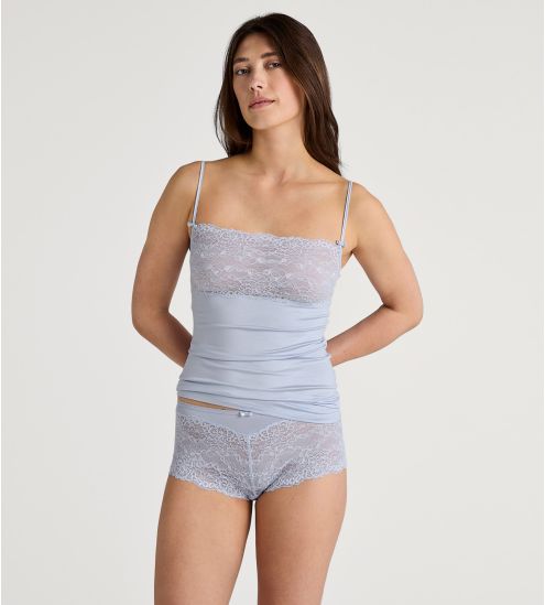 Shorty en dentelle Sensual Secrets New Harmony Blue