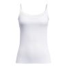 Top à bretelles Cotton Desire Blanc