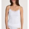Top à bretelles Cotton Desire Blanc