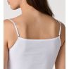 Top à bretelles Cotton Desire Blanc