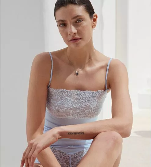 Top en dentelle Sensual Secrets Harmony Blue
