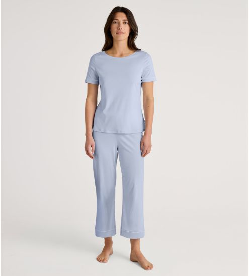 Pantalon large 7/8 femme Favourites Marine Harmony Blue