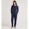 Pantalon droit femme Favourites Sleep Peacoat Blue