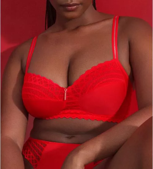 Soutien gorge sans armatures East End True Red