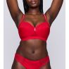 Soutien gorge sans armatures East End True Red