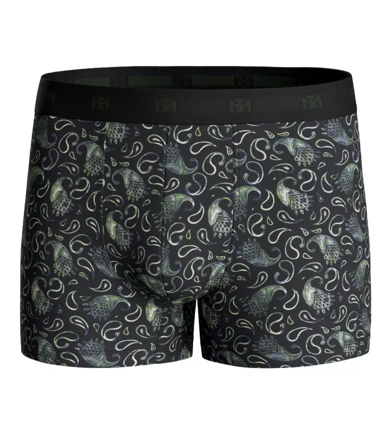 Boxer en Lyocell Marine/Sauge