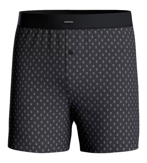 Navy printed floating underpants