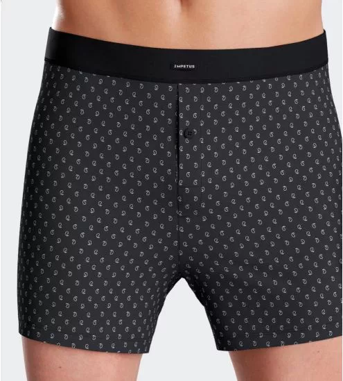 Navy printed floating...