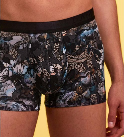 Boxer en Lyocell imprimé Grey/Blue