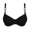 Haut de maillot de bain emboîtant Kiruna Noir