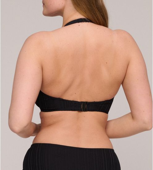 Haut de maillot de bain emboîtant Kiruna Noir