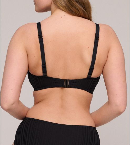 Haut de maillot de bain emboîtant Kiruna Noir