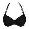 Haut de maillot de bain emboîtant Kiruna Noir