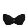 Haut de maillot de bain bandeau mousse Kiruna Noir