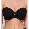 Haut de maillot de bain bandeau mousse Kiruna Noir