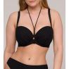 Haut de maillot de bain bandeau mousse Kiruna Noir