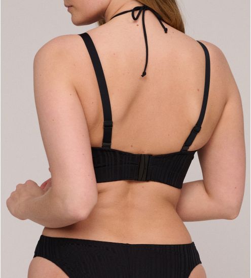 Haut de maillot de bain bandeau mousse Kiruna Noir