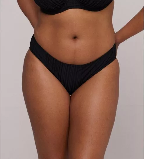 Bas de maillot de bain brésilien Kiruna Noir