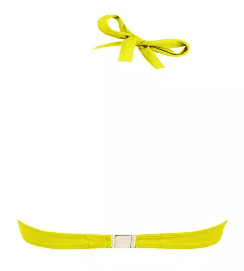 Haut de maillot de bain triangle AJOURAGE COUTURE Ajourage Jaune