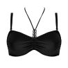 Haut de maillot de bain bandeau souple La Stricto Chic Noir