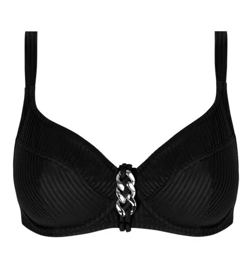 Haut de maillot de bain corbeille La Stricto Chic Noir