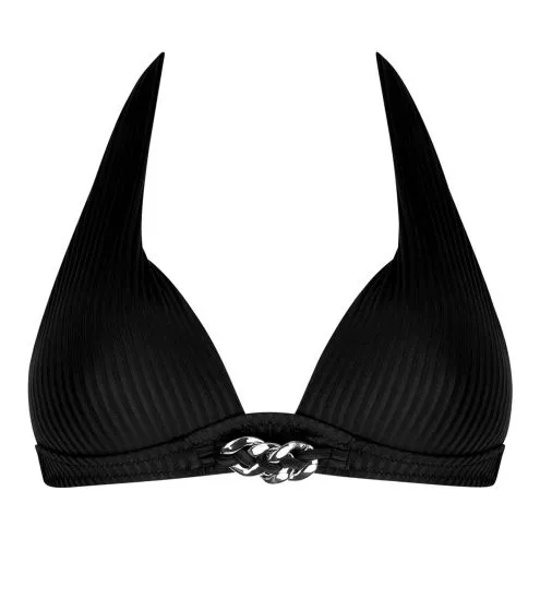 Haut de maillot de bain triangle La Stricto Chic Noir