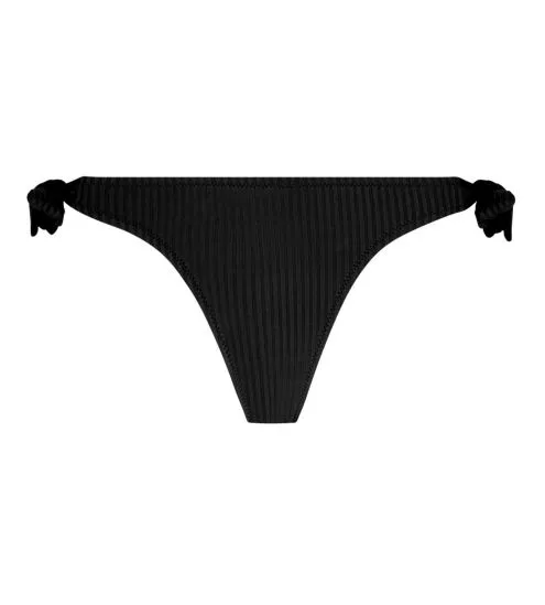 Bas de maillot de bain à nouer La Stricto Chic Noir