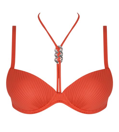 Haut de maillot de bain coques progressives La Stricto Chic Orange