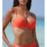 Haut de maillot de bain coques progressives La Stricto Chic Orange