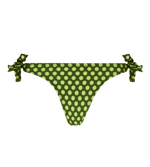 Bas de maillot de bain à nouer La Pétillante Bulles Green