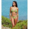 Bas de maillot de bain à nouer La Pétillante Bulles Green