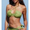 Haut de maillot de bain brassière La Pétillante Bulles Green