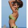 Haut de maillot de bain brassière La Pétillante Bulles Green
