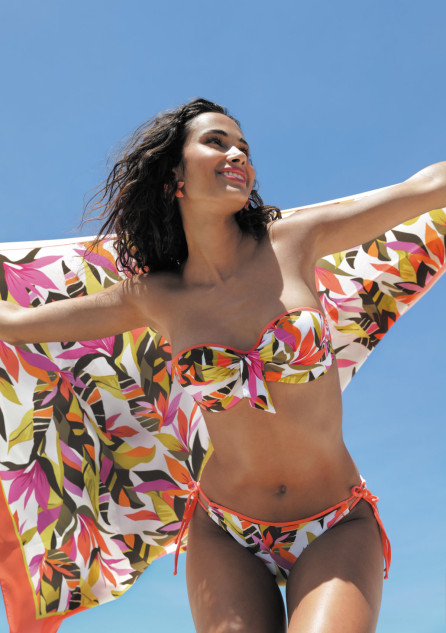 Collection de maillots de bain imprimé coloré et chic, Antigel