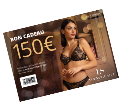 Bon cadeau lingerie sipp 150€